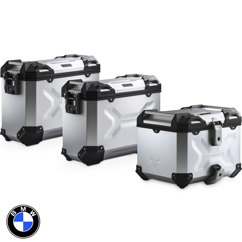 PACK MALETAS LATERALES + BAUL + BOLSAS + SOPORTES SW-MOTECH BMW ADV.07.975.75001/S