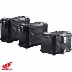 PACK MALETAS LATERALES + BAUL + BOLSAS + SOPORTES SW-MOTECH HONDA ADV.01.942.75001/B