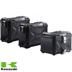 PACK MALETAS LATERALES + BAUL + BOLSAS + SOPORTES SW-MOTECH KAWASAKI ADV.08.922.75001/B