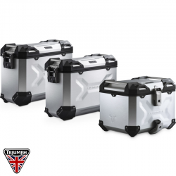 PACK MALETAS LATERALES + BAUL + BOLSAS + SOPORTES SW-MOTECH TRIUMPH ADV.11.905.75001/S