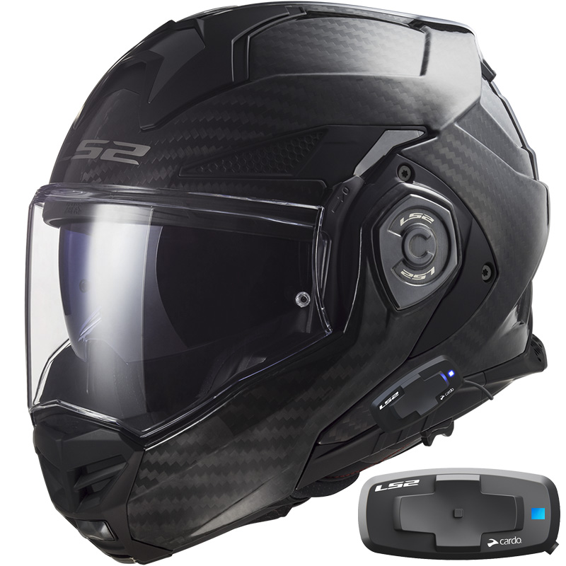 CASCO LS2 FF901 ADVANT X CARBON CON INTERCOMUNICADOR INTEGRADO