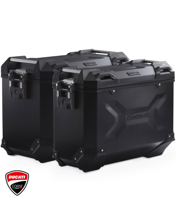 PACK MALETAS LATERALES + BOLSAS + SOPORTES SW-MOTECH DUCATI KFT.22.822.70101/B | Maletas y  Equipajes de moto | %brands%