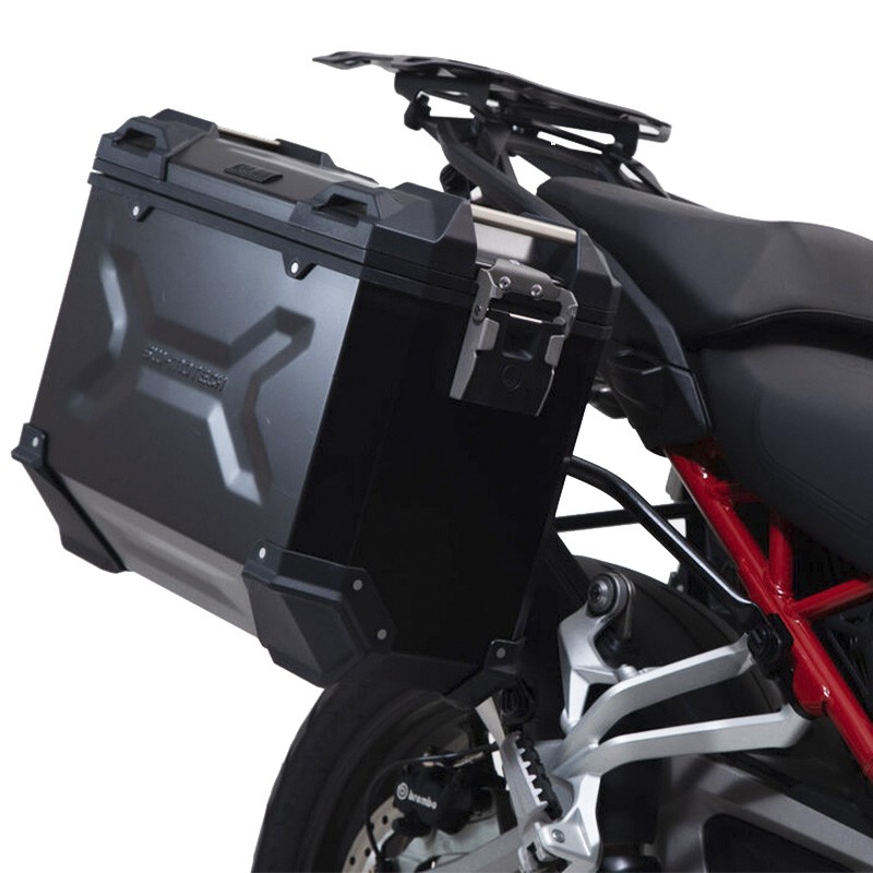 PACK MALETAS LATERALES + BOLSAS + SOPORTES SW-MOTECH DUCATI KFT.22.822.70101/B | Maletas y  Equipajes de moto | %brands%