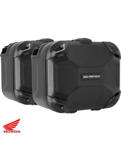 PACK MALETAS LATERALES + SOPORTES SW-MOTECH DUSC HONDA KFT.01.052.65100/B
