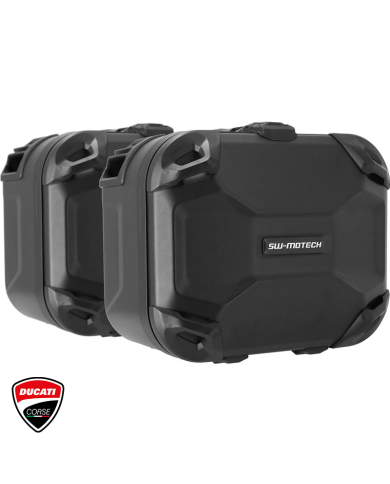 PACK MALETAS LATERALES + SOPORTES SW-MOTECH DUSC DUCATI KFT.22.995.65000/B