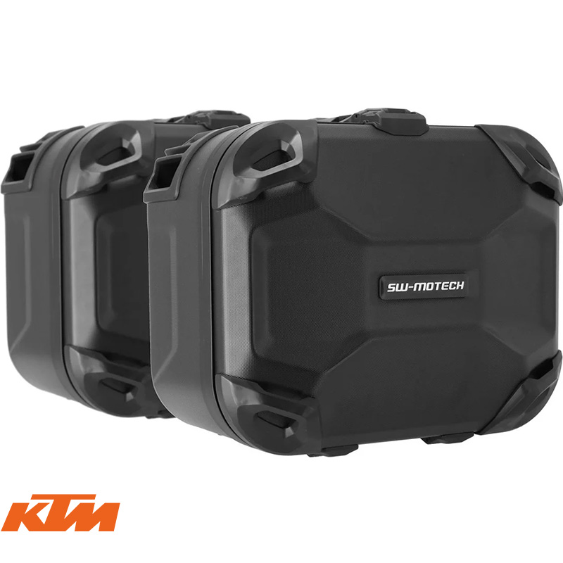 PACK MALETAS LATERALES + SOPORTES SW-MOTECH DUSC KTM KFT.04.333.65000/B