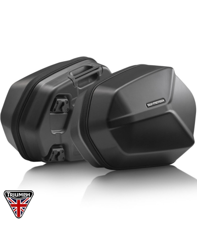 PACK MALETAS LATERALES + SOPORTES + BOLSAS SW-MOTECH AERO ABS TRIUMPH KFT.11.905.60101/B