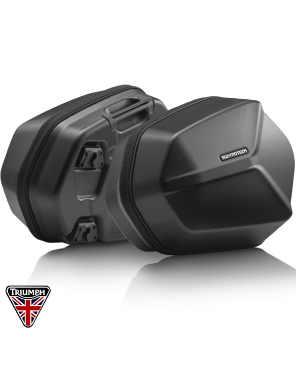 PACK MALETAS LATERALES + SOPORTES + BOLSAS SW-MOTECH AERO ABS TRIUMPH KFT.11.748.60100/B
