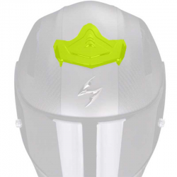 CONJUNTO VENTILACION CASCO SCORPION EXO-R1 AIR AMARILLO FLUOR