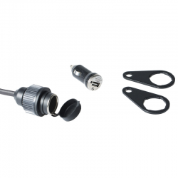 KIT TOMA DE CARGA UNIVERSAL CON ADAPTADOR USB SW-MOTECH EMA.00.107.20001/B