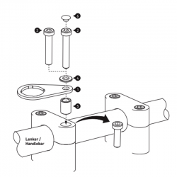 KIT TOMA DE CARGA UNIVERSAL CON ADAPTADOR USB SW-MOTECH EMA.00.107.20001/B