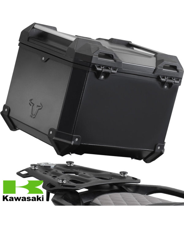 PACK SW-MOTECH BAUL 38L + HERRAJES + BOLSA KAWASAKI GPT.08.518.70000/B