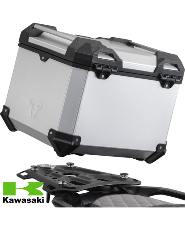 PACK SW-MOTECH BAUL 38L + HERRAJES + BOLSA KAWASAKI GPT.08.518.70000/S