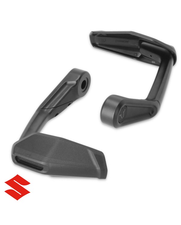 JUEGO DE PROTECTORES DE MANETA CON DEFLECTOR SW-MOTECH SUZUKI LVG.05.934.11000/B
