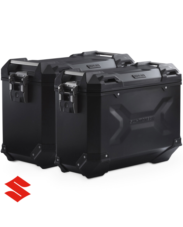 PACK MALETAS LATERALES + BOLSAS + SOPORTES SW-MOTECH SUZUKI KFT.05.601.70100/B
