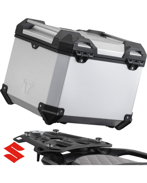 PACK SW-MOTECH BAUL 38L + HERRAJES + BOLSA SUZUKI GPT.05.601.70000/S