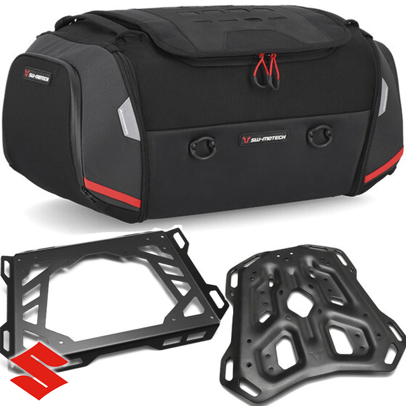 PACK SW-MOTECH BOLSA RACKPACK + PORTAEQUIPAJE + EXTENSION SUZUKI GPT.05.601.30000