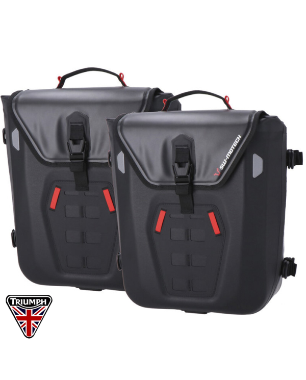 PACK SW-MOTECH DE ALFORJAS Y SOPORTES SYSBAG WP M/M TRIUMPH BC.SYS.11.667.31100/B | Alforjas de moto | %brands%