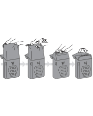 PACK SW-MOTECH DE ALFORJAS Y SOPORTES SYSBAG WP L/L ROYAL ENFIELD BC.SYS.41.620.21000/B | Alforjas de moto | %brands%