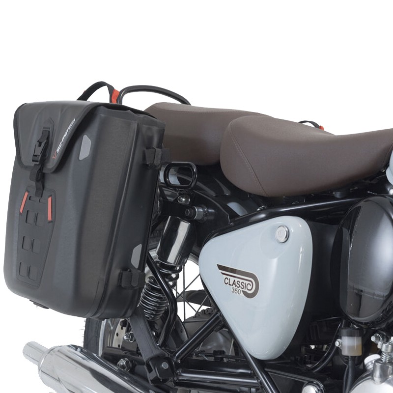 PACK SW-MOTECH DE ALFORJAS Y SOPORTES SYSBAG WP M/M ROYAL ENFIELD BC.SYS.41.026.31001/B | Alforjas de moto | %brands%