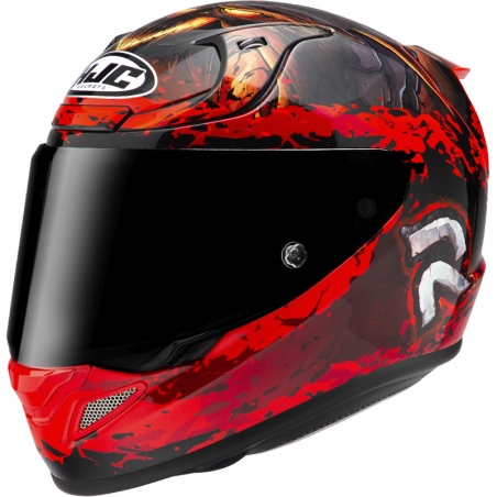 CASCO HJC RPHA 12 DIABLO BLIZZARD MC1