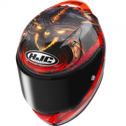 CASCO HJC RPHA 12 DIABLO BLIZZARD MC1