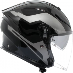 CASCO AGV K5 JET EVO TUNE GREY/BLACK