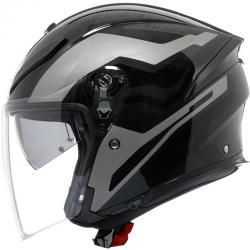 CASCO AGV K5 JET EVO TUNE GREY/BLACK