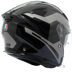 CASCO AGV K5 JET EVO TUNE GREY/BLACK