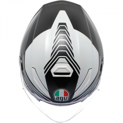 CASCO AGV K5 JET EVO CONTROL MATT BLACK/WHITE