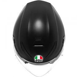 CASCO AGV K5 JET EVO MONO MATT BLACK