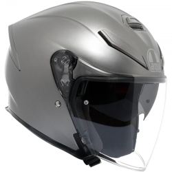 CASCO AGV K5 JET EVO MONO MATT LUNA GREY