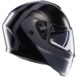 CASCO AGV STREETMODULAR RESIA MATT BLACK/GREY