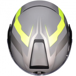 CASCO AGV STREETMODULAR RESIA GREY/BLACK/YEL FLUO