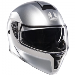 CASCO AGV STREETMODULAR LEVICO MATT DOUBLE LIGHT GREY