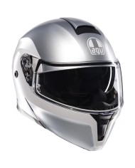 CASCO AGV STREETMODULAR LEVICO MATT DOUBLE LIGHT GREY