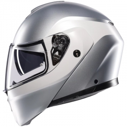 CASCO AGV STREETMODULAR LEVICO MATT DOUBLE LIGHT GREY