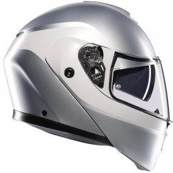 CASCO AGV STREETMODULAR LEVICO MATT DOUBLE LIGHT GREY