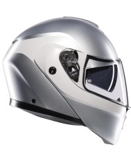 CASCO AGV STREETMODULAR LEVICO MATT DOUBLE LIGHT GREY