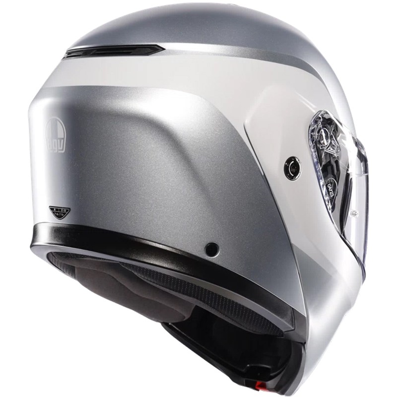 CASCO AGV STREETMODULAR LEVICO MATT DOUBLE LIGHT GREY