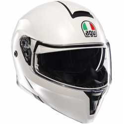 CASCO AGV STREETMODULAR MONO MATT MATERIA WHITE