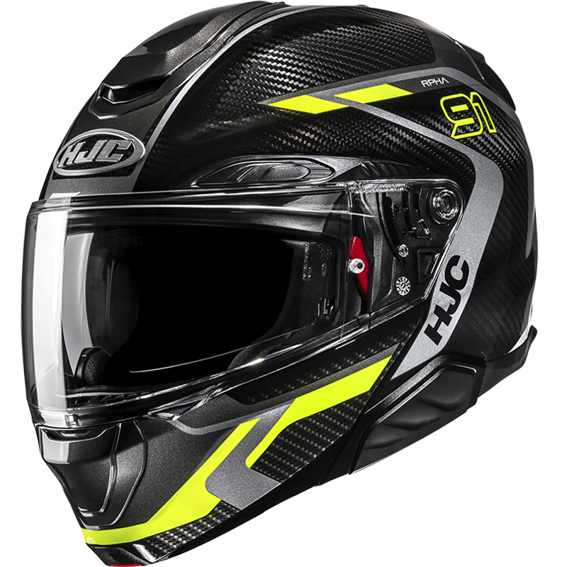 CASCO HJC RPHA 91 CARBON LAGOS MC3H