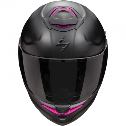 CASCO SCORPION EXO-GT SP AIR NEGRO MATE/ROSA