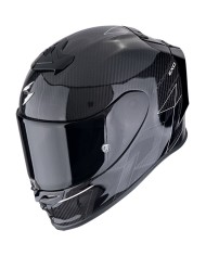 CASCO SCORPION EXO-R1 EVO CARBON AIR CYNERGY NEGRO/BLANCO