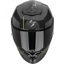 CASCO SCORPION EXO-R1 EVO CARBON AIR CYNERGY NEGRO/AMARILLO FLUOR