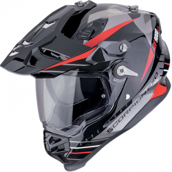 CASCO SCORPION ADF-9000 AIR FEAT BLACK/SILVER/RED