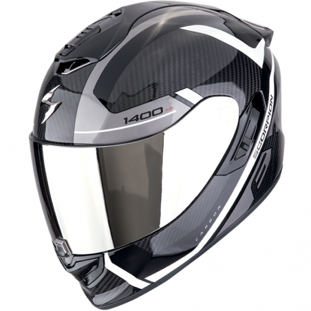 CASCO SCORPION EXO-1400 EVO II CARBON AIR ENKO BLACK/SILVER/WHITE