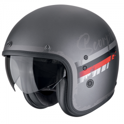 CASCO SCORPION BELFAST EVO ADONIS SILVER MATT/RED