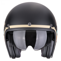 CASCO SCORPION BELFAST EVO ADONIS BLACK MATT/BEIGE