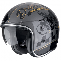 CASCO SCORPION BELFAST EVO DRIVE FAST SILVER/BLACK/GOLD